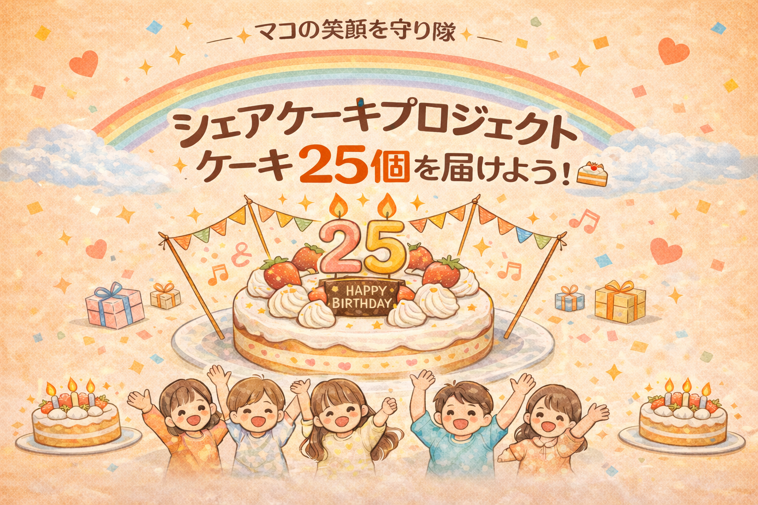 シェアケーキプロジェクト